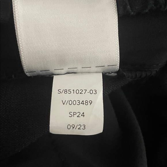 Athleta Retreat Linen Ankle Pant Black Small Style 851027 Easy-Care Lightweight - Picture 10 of 12